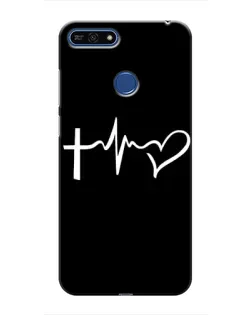 Чехол для Huawei Honor 7A Pro с картинкой «Пульс веры»