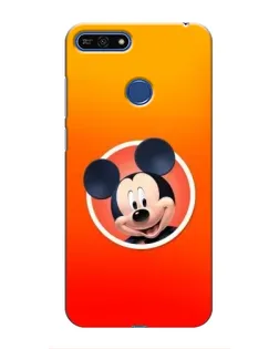 Чехол для Huawei Honor 7A Pro с картинкой «Mickey в круге»