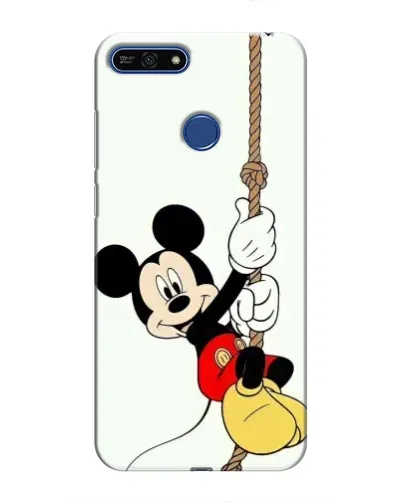 Чехол для Huawei Honor 7A Pro с картинкой «Mickey на канате»