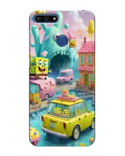 Чехол для Huawei Honor 7A Pro с картинкой «Монстр-трак приключения» Чехол для Huawei Honor 7A Pro с картинкой «Монстр-трак приключения»