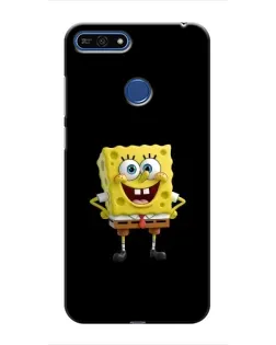 Чехол для Huawei Honor 7A Pro с картинкой «Классический Губка Боб»