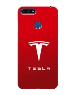 Чехол для Huawei Honor 7A Pro с картинкой «Tesla Red Classic» Чехол для Huawei Honor 7A Pro с картинкой «Tesla Red Classic»