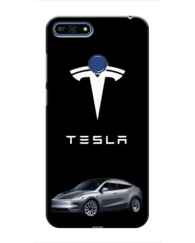 Чехол для Huawei Honor 7A Pro с картинкой «Tesla Model Y»