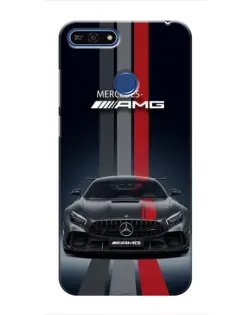 Чохол для Huawei Honor 7A Pro з картинкою «Mercedes — білий карбон» Чохол для Huawei Honor 7A Pro з картинкою «Mercedes — білий карбон»