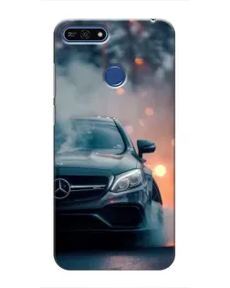 Чехол для Huawei Honor 7A Pro с картинкой «Mercedes — ночной город» Чехол для Huawei Honor 7A Pro с картинкой «Mercedes — ночной город»
