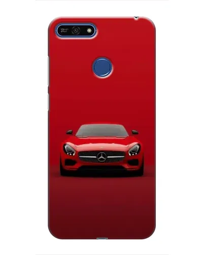 Чехол для Huawei Honor 7A Pro с картинкой «Красный Mercedes AMG»