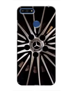 Чехол для Huawei Honor 7A Pro с картинкой «Диск Mercedes»