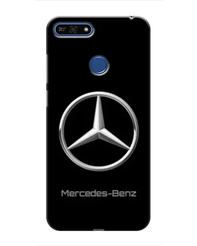 Чехол для Huawei Honor 7A Pro с картинкой «Mercedes Silver Logo»