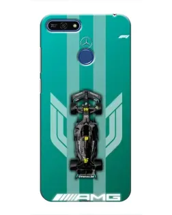 Чехол для Huawei Honor 7A Pro с картинкой «Mercedes AMG Petronas»