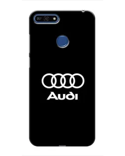 Чехол для Huawei Honor 7A Pro с картинкой «Классическое лого Audi» Чехол для Huawei Honor 7A Pro с картинкой «Классическое лого Audi»