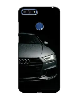Чехол для Huawei Honor 7A Pro с картинкой «Audi — детализация кузова» Чехол для Huawei Honor 7A Pro с картинкой «Audi — детализация кузова»