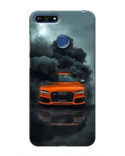 Чехол для Huawei Honor 7A Pro с картинкой «Audi в облаках дыма» Чехол для Huawei Honor 7A Pro с картинкой «Audi в облаках дыма»