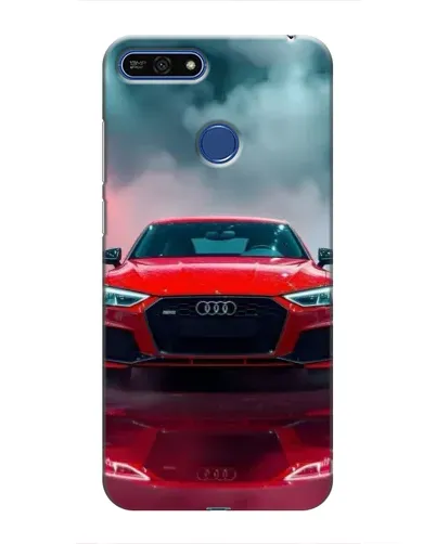 Чехол для Huawei Honor 7A Pro с картинкой «Audi RS — красный стиль» Чехол для Huawei Honor 7A Pro с картинкой «Audi RS — красный стиль»