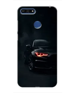 Чехол для Huawei Honor 7A Pro с картинкой «Audi — хищный взгляд»