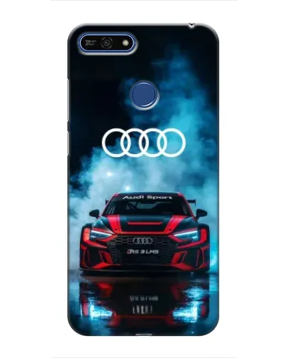 Чехол для Huawei Honor 7A Pro с картинкой «Audi Sport — неон» Чехол для Huawei Honor 7A Pro с картинкой «Audi Sport — неон»