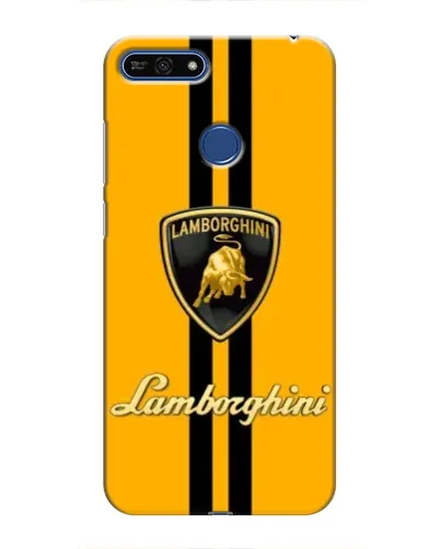 Чехол для Huawei Honor 7A Pro с картинкой «Lamborghini Stripe желтый» Чехол для Huawei Honor 7A Pro с картинкой «Lamborghini Stripe желтый»