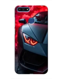 Чехол для Huawei Honor 7A Pro с картинкой «Lamborghini красное сияние» Чехол для Huawei Honor 7A Pro с картинкой «Lamborghini красное сияние»