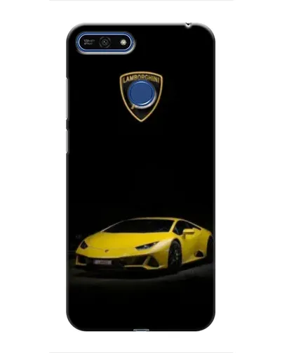 Чехол для Huawei Honor 7A Pro с картинкой «Lamborghini желтый акцент» Чехол для Huawei Honor 7A Pro с картинкой «Lamborghini желтый акцент»