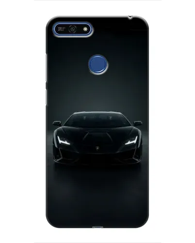 Чехол для Huawei Honor 7A Pro с картинкой «Черный Lamborghini Aventador» Чехол для Huawei Honor 7A Pro с картинкой «Черный Lamborghini Aventador»