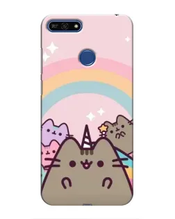 Чехол для Huawei Honor 7A Pro с картинкой «Единорог Pusheen» Чехол для Huawei Honor 7A Pro с картинкой «Единорог Pusheen»