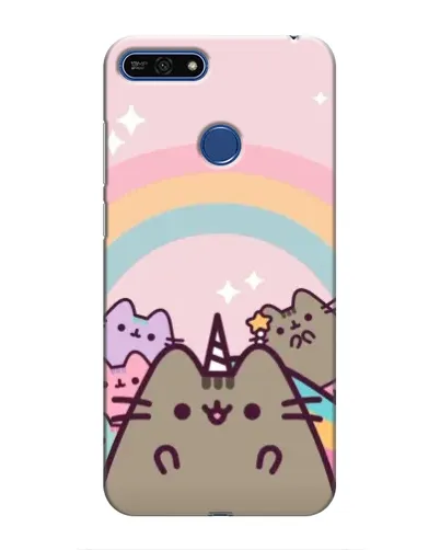 Чехол для Huawei Honor 7A Pro с картинкой «Единорог Pusheen» Чехол для Huawei Honor 7A Pro с картинкой «Единорог Pusheen»
