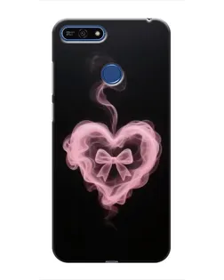 Чехол для Huawei Honor 7A Pro с картинкой «Дымчатое сердце»