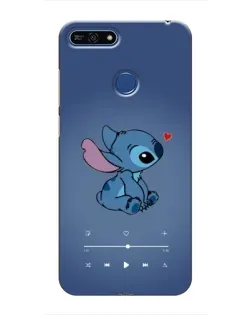 Чехол для Huawei Honor 7A Pro с картинкой «Музыкальный Stitch»
