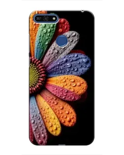 Чохол для Huawei Honor 7A Pro з картинкою «Райдужна квітка»