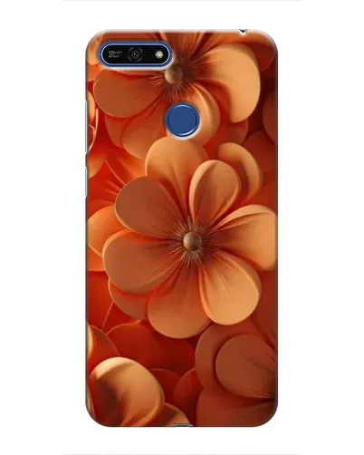 Чехол для Huawei Honor 7A Pro с картинкой «Оранжевый макро цветок» Чехол для Huawei Honor 7A Pro с картинкой «Оранжевый макро цветок»
