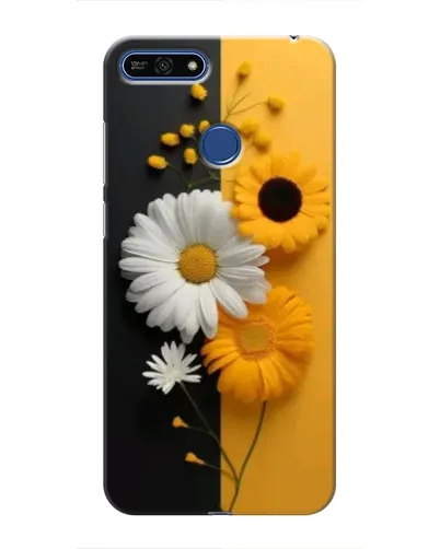 Чехол для Huawei Honor 7A Pro с картинкой «Подсолнух и ромашка» Чехол для Huawei Honor 7A Pro с картинкой «Подсолнух и ромашка»