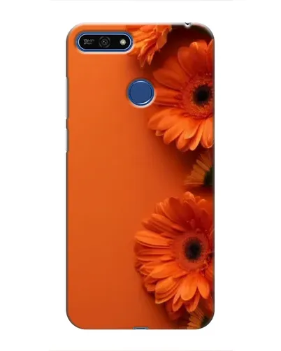 Чехол для Huawei Honor 7A Pro с картинкой «Оранжевые герберы» Чехол для Huawei Honor 7A Pro с картинкой «Оранжевые герберы»