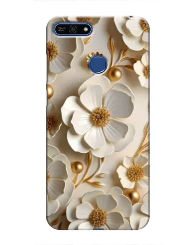 Чехол для Huawei Honor 7A Pro с картинкой «Белие бумажние цвети» Чехол для Huawei Honor 7A Pro с картинкой «Белие бумажние цвети»