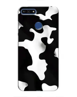 Чехол для Huawei Honor 7A Pro с картинкой «Черно-белое пятно»