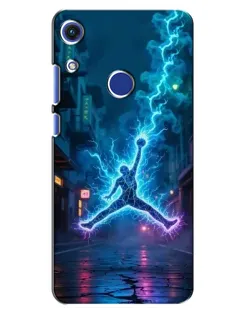 Чехол для Huawei Honor 8A с картинкой «Jordan Gold Jumpman»
