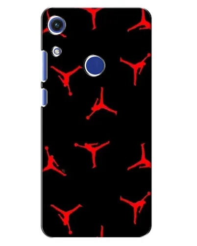 Чехол для Huawei Honor 8A с картинкой «Jordan Red Pattern»