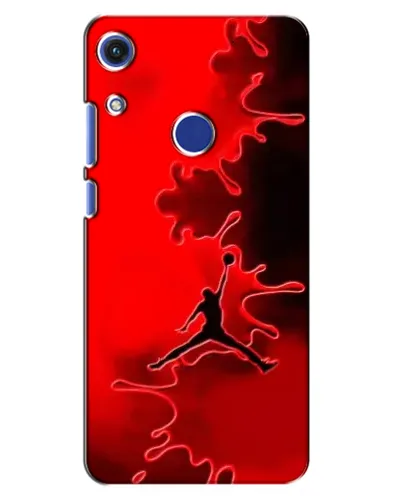 Чехол для Huawei Honor 8A с картинкой «Jordan Red Smoke»