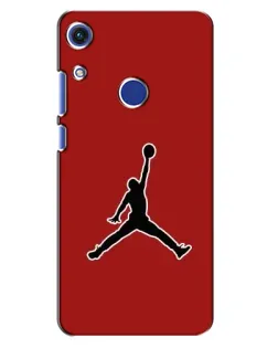 Чехол для Huawei Honor 8A с картинкой «Jordan Red Back»