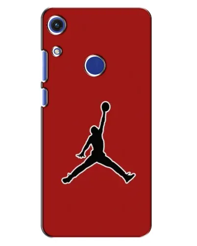 Чехол для Huawei Honor 8A с картинкой «Jordan Red Back»