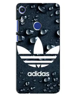 Чехол для Huawei Honor 8A с картинкой «Adidas Trefoil Blue»