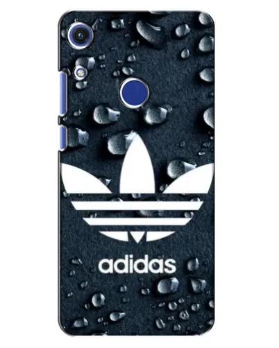 Чехол для Huawei Honor 8A с картинкой «Adidas Trefoil Blue»