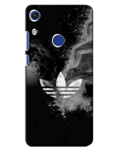 Чехол для Huawei Honor 8A с картинкой «Абстрактный дым Adidas»
