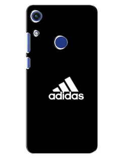 Чехол для Huawei Honor 8A с картинкой «Черная классика Adidas»