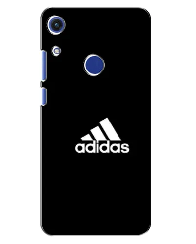 Чехол для Huawei Honor 8A с картинкой «Черная классика Adidas»