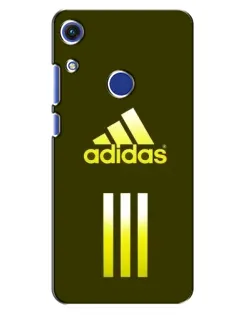 Чехол для Huawei Honor 8A с картинкой «Оливковый градиент Adidas»