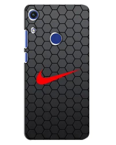 Чохол для Huawei Honor 8A з картинкою «Nike — карбонова сітка»