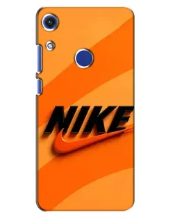 Чохол для Huawei Honor 8A з картинкою «Помаранчевий драйв Nike»