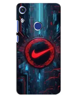 Чохол для Huawei Honor 8A з картинкою «Техногенний стиль Nike»