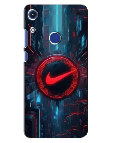 Чохол для Huawei Honor 8A з картинкою «Техногенний стиль Nike»