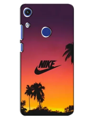 Чохол для Huawei Honor 8A з картинкою «Nike на заході сонця»