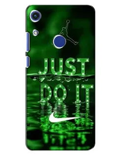 Чохол для Huawei Honor 8A з картинкою «Зелений неоновий Nike»